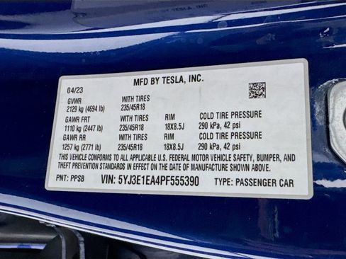 Used 2023 Tesla Model 3 Standard Range RWD image 49