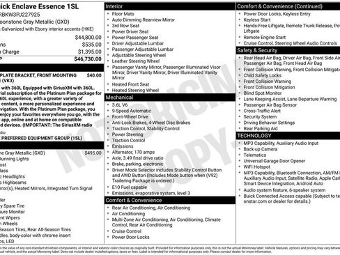 Used 2023 Buick Enclave Essence FWD image 15
