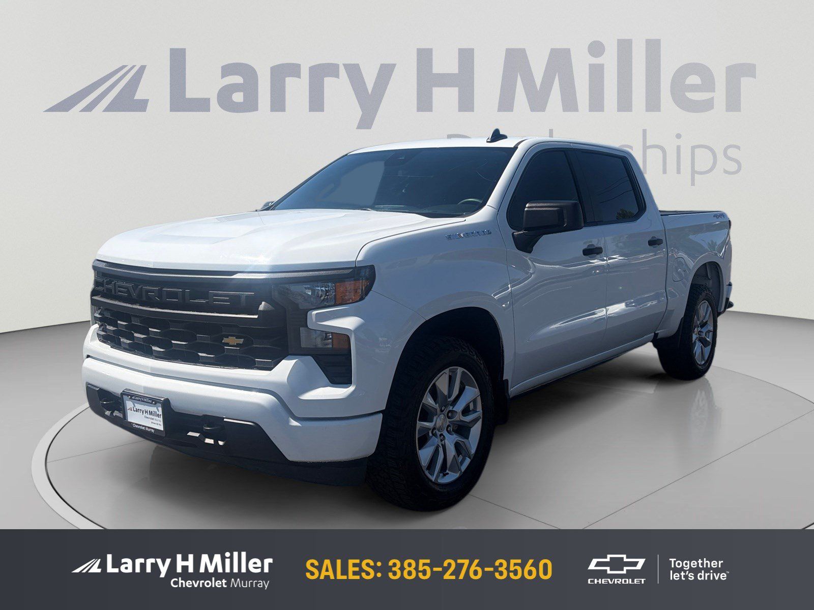 Certified 2024 Chevrolet Silverado 1500 Custom AWD/4WD image 1