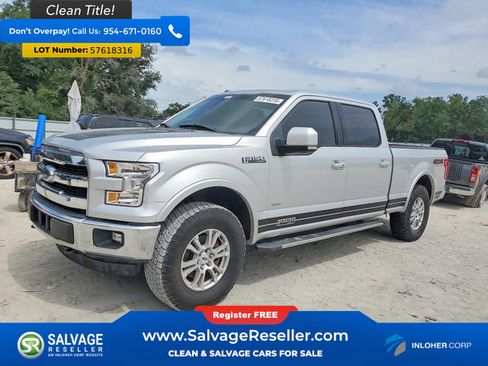 Used 2016 Ford F150 Lariat w/ Equipment Group 501A Mid AWD/4WD image 1