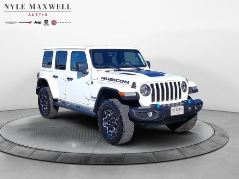 Used 2022 Jeep Wrangler Unlimited Rubicon 4xe w/ Cold Weather Group image 2