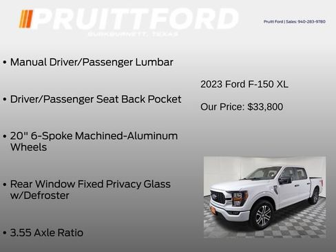 Used 2023 Ford F150 XL w/ STX Appearance Package RWD image 25