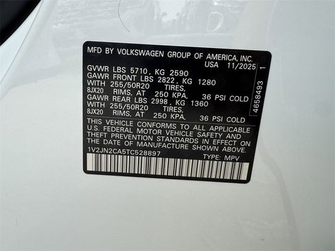 New 2026 Volkswagen Atlas SE image 28