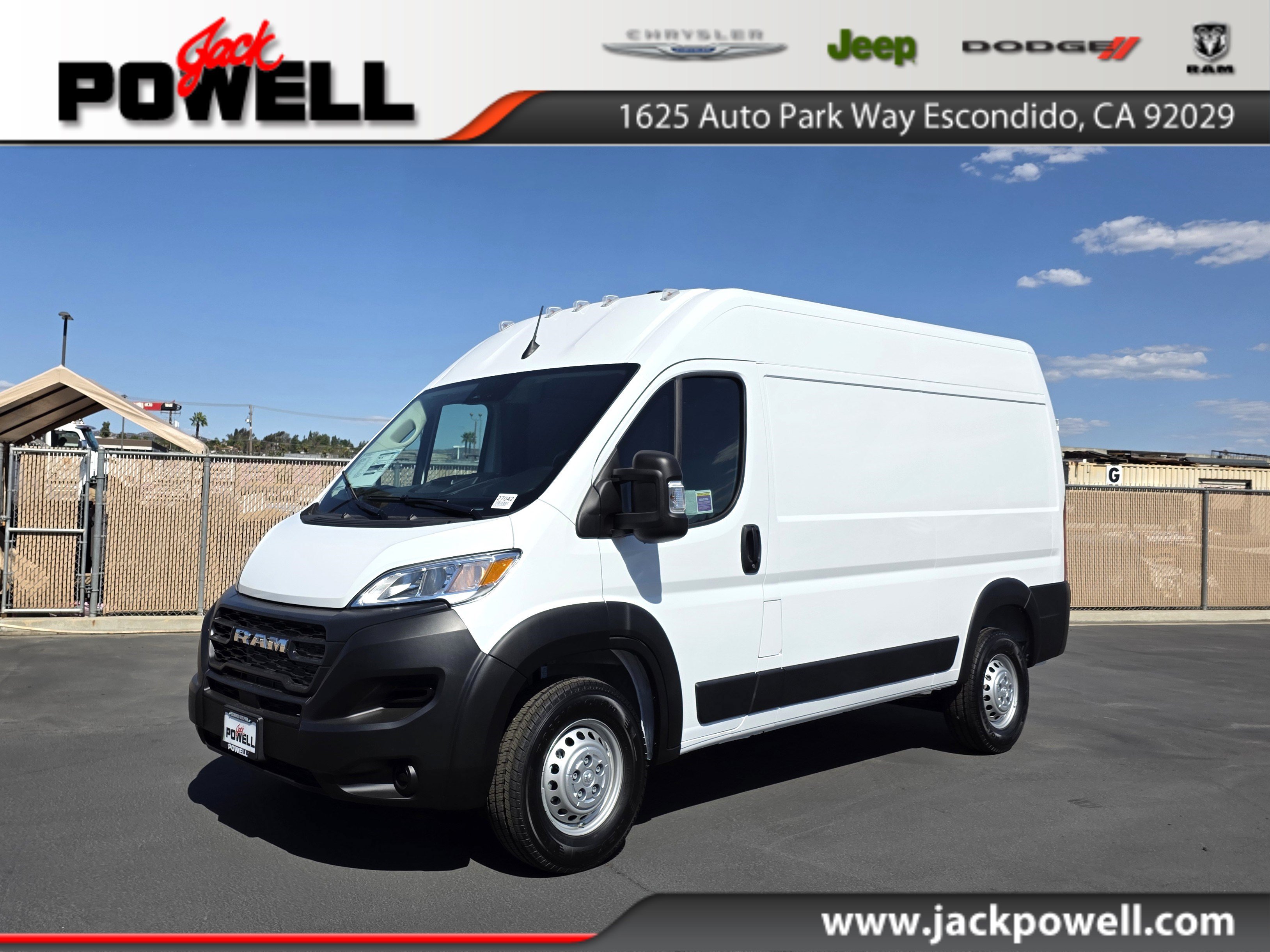New 2027 RAM ProMaster 2500 FWD image 1