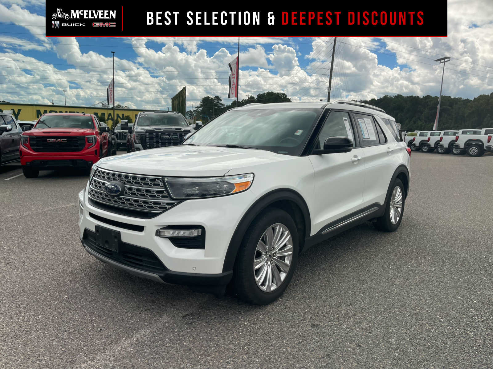 Used 2021 Ford Explorer Limited w/ Equipment Group 301A RWD image 1