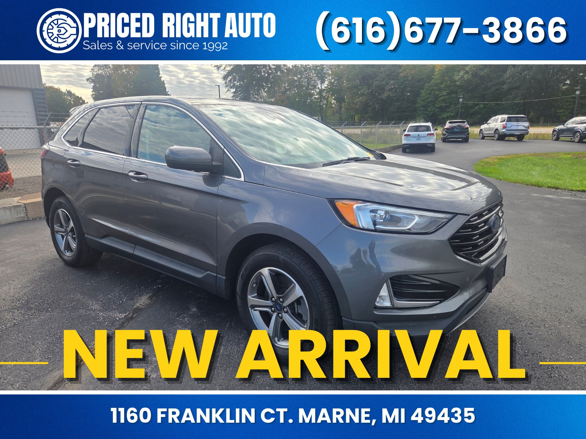 Used 2021 Ford Edge SEL w/ Convenience Package AWD/4WD image 1