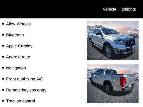 Used 2021 Ford Ranger XLT w/ Equipment Group 302A High image 22