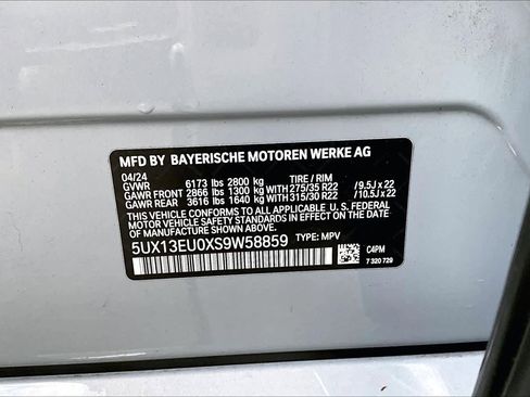 Certified 2025 BMW X5 sDrive40i w/ M Sport Package RWD image 31