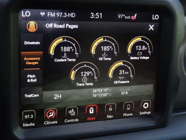 Used 2020 Jeep Gladiator Rubicon w/ Dual Top Group AWD/4WD image 32