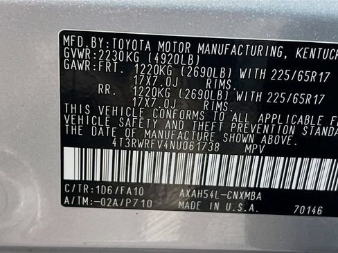 Used 2022 Toyota RAV4 XLE w/ Convenience Package AWD/4WD image 28