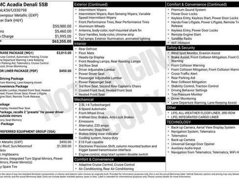 New 2026 GMC Acadia Denali w/ Super Cruise Package FWD image 10