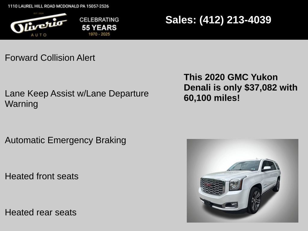 Used 2020 GMC Yukon Denali w/ Denali Ultimate Package AWD/4WD image 16
