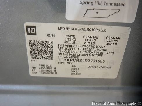 Certified 2024 Cadillac XT6 Premium Luxury w/ LPO, Floor Liner Package image 29