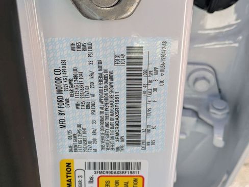 New 2025 Ford Bronco Sport Badlands w/ Sasquatch Badlands Package image 25