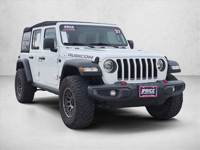 Used 2021 Jeep Wrangler Unlimited Rubicon w/ Cold Weather Group AWD/4WD image 3
