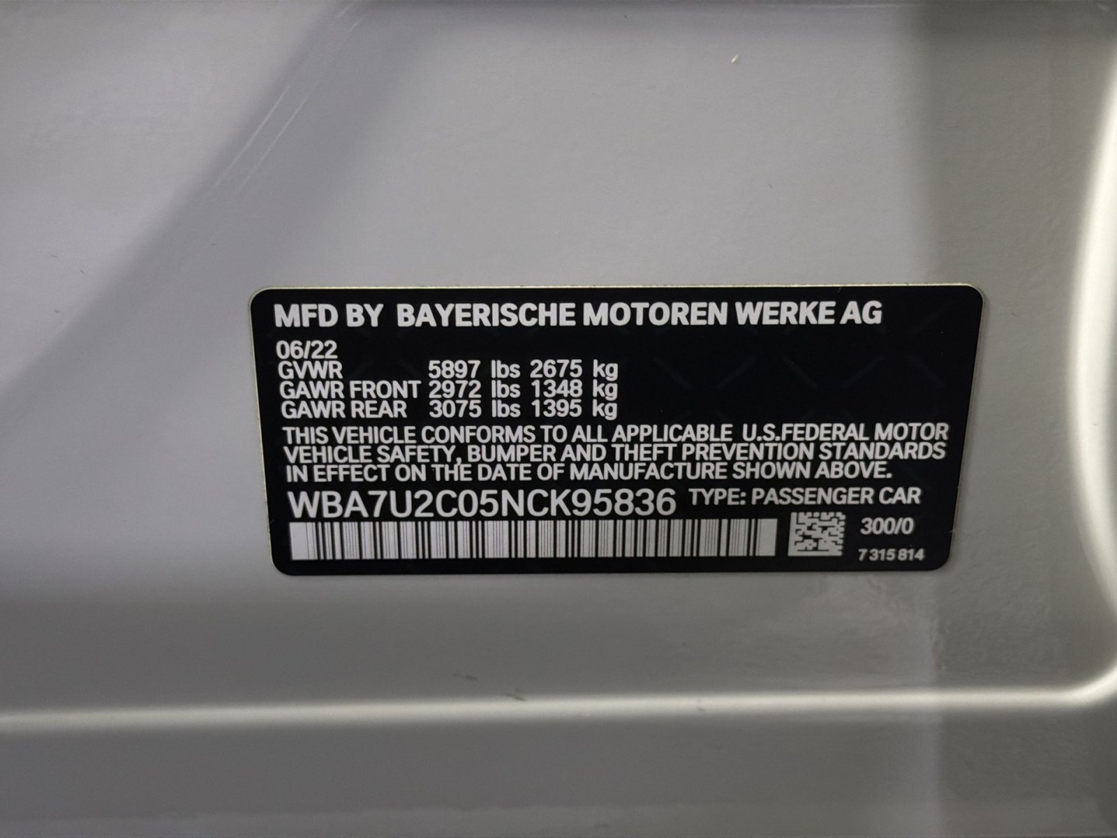 Used 2022 BMW 750i xDrive w/ Executive Package AWD/4WD image 36