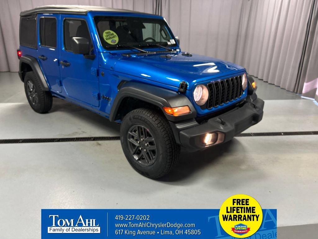 Used 2025 Jeep Wrangler Unlimited Sport AWD/4WD 360° Tour