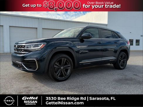 Used 2021 Volkswagen Atlas Cross Sport SE w/ Panoramic Sunroof Package image 1