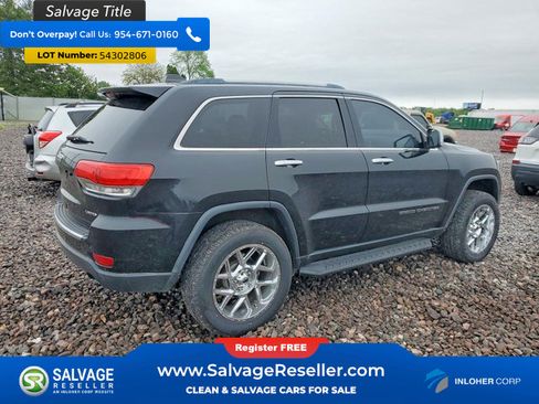Used 2017 Jeep Grand Cherokee Limited w/ Luxury Group II AWD/4WD image 4