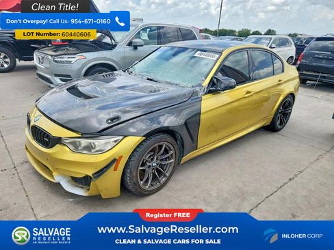 Used 2017 BMW M3 RWD image 1