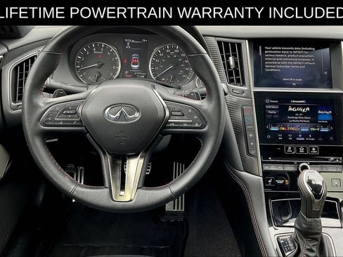 Certified 2024 INFINITI Q50 Red Sport 400 w/ Carbon Fiber Package AWD/4WD image 6