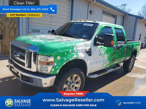 Used 2008 Ford F350 Crew Pickup image 1