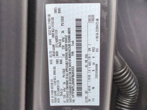 New 2025 Ford F150 Platinum w/ Equipment Group 702A High image 39