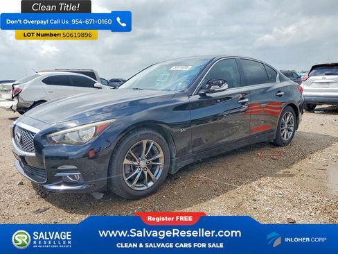 Used 2017 INFINITI Q50 Signature Edition w/ Cargo Package (L95) RWD image 1