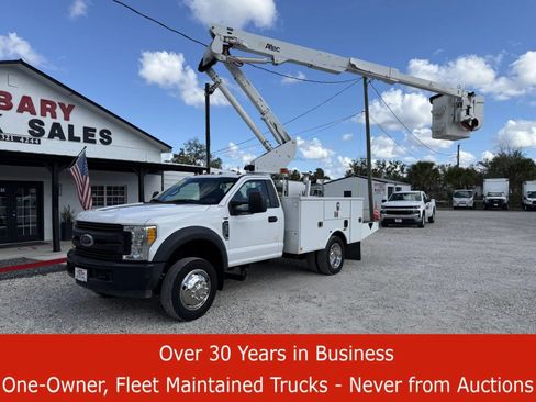 Used 2017 Ford F550 2WD Regular Cab Super Duty w/ Snow Plow Prep Package image 1