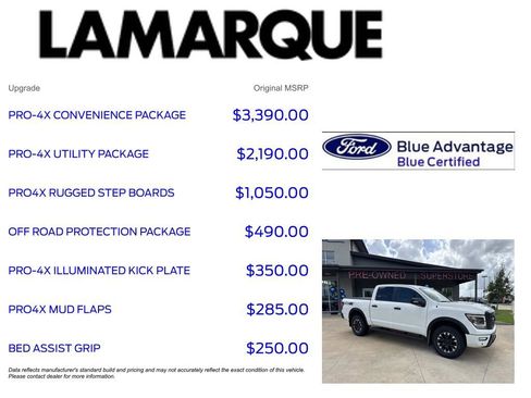 Used 2021 Nissan Titan PRO-4X w/ Pro-4x Convenience Package AWD/4WD image 10