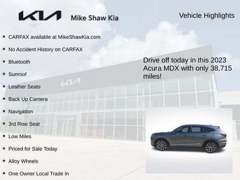 Used 2023 Acura MDX Technology image 5