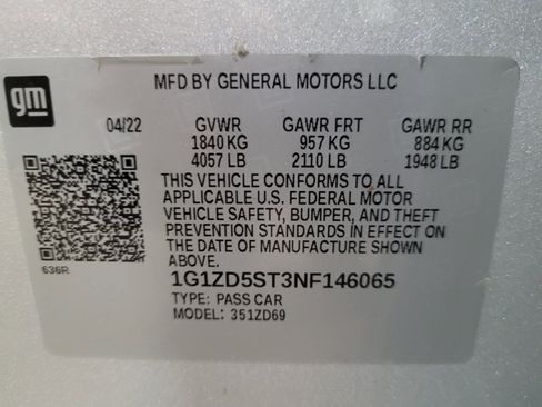 Used 2022 Chevrolet Malibu LT FWD image 33
