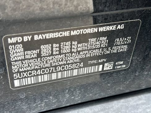 Used 2020 BMW X5 sDrive40i w/ Convenience Package RWD image 14