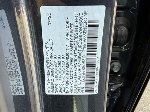 Certified 2025 Honda Accord Touring image 34