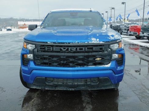 Used 2024 Chevrolet Silverado 1500 Custom w/ Turbomax Blackout Package AWD/4WD image 3