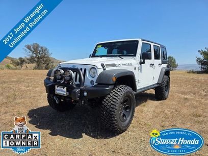 Used 2017 Jeep Wrangler Unlimited Rubicon w/ Connectivity Group