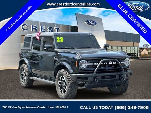 Certified 2022 Ford Bronco Outer Banks AWD/4WD image 1