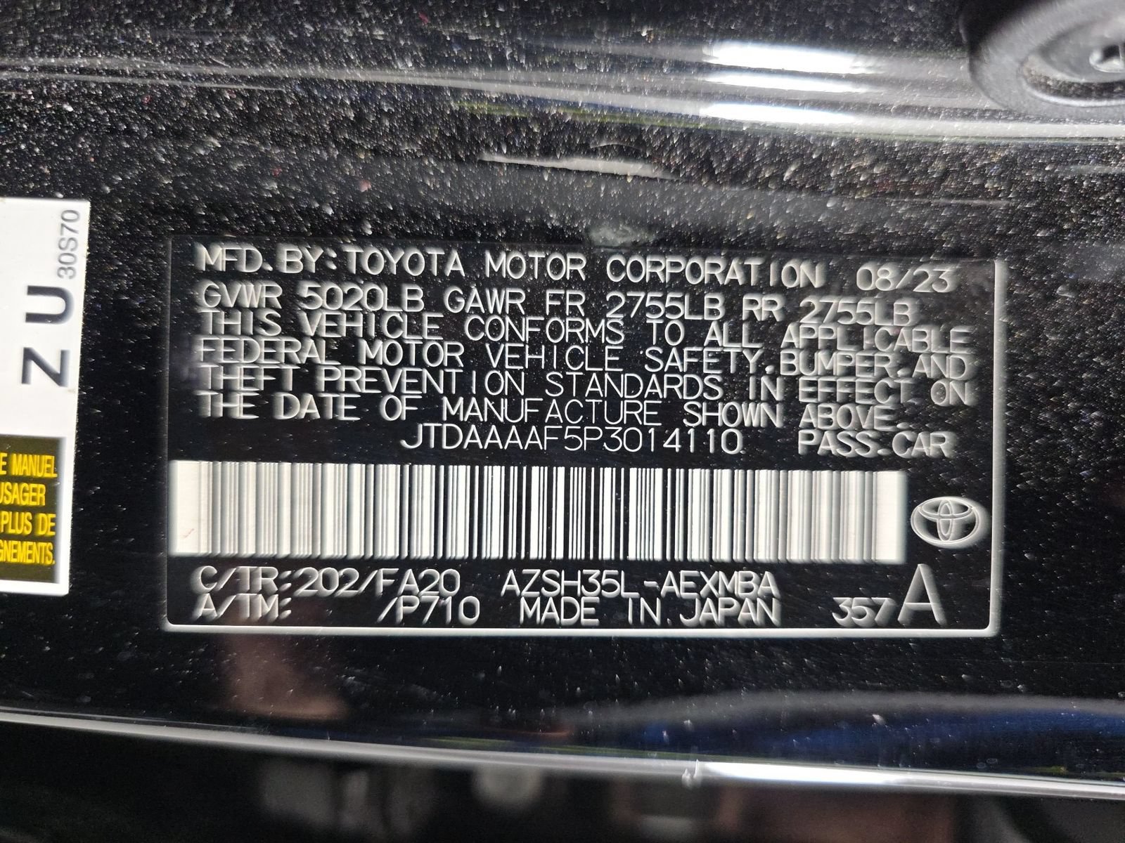 Certified 2023 Toyota Crown w/ Carpet Mat Package (TMS) AWD/4WD image 55