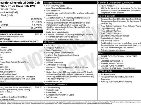 New 2026 Chevrolet Silverado 3500 W/T w/ WT Convenience Package image 5