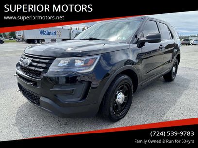Used 2017 Ford Explorer 4WD Police Interceptor w/ 2-tone Vinyl Package #1