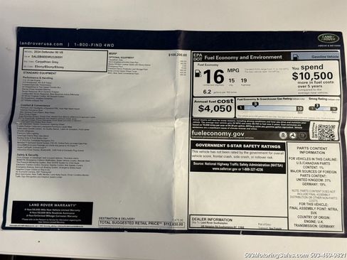 Used 2024 Land Rover Defender 90 V8 image 17