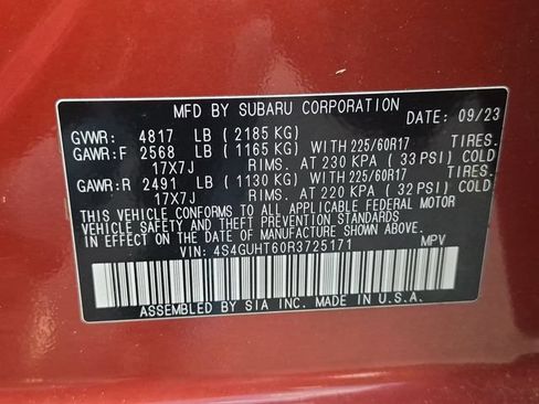 Used 2024 Subaru Crosstrek 2.5i Wilderness AWD/4WD image 24