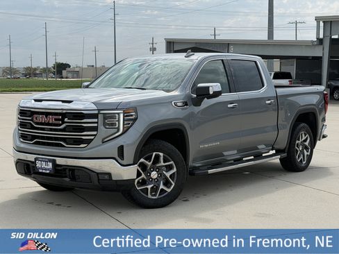 Certified 2025 GMC Sierra 1500 SLT w/ SLT Premium Plus Package AWD/4WD image 1