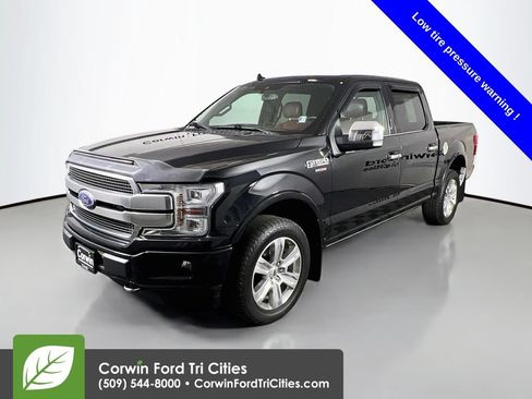 Used 2020 Ford F150 Platinum w/ Technology Package AWD/4WD image 5