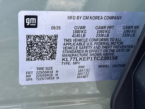 New 2026 Chevrolet Trax ACTIV w/ Driver Confidence Package FWD image 28