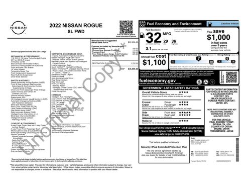 Used 2022 Nissan Rogue SL image 49