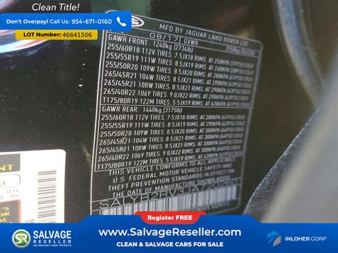 Used 2018 Land Rover Range Rover Velar S image 16