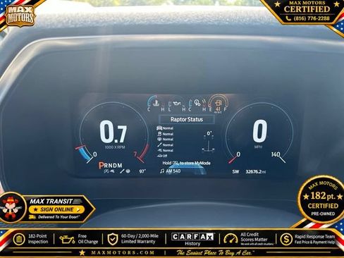 Used 2023 Ford F150 Raptor w/ Blue Interior Package AWD/4WD image 29