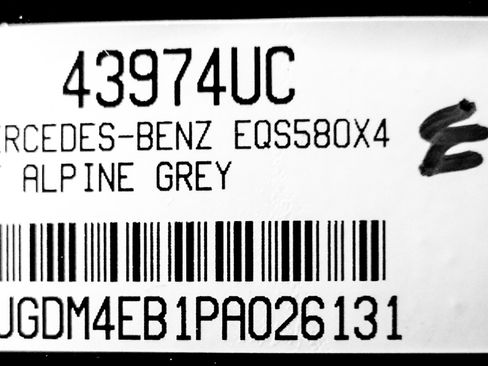 Certified 2023 Mercedes-Benz EQS 580 4MATIC SUV image 22