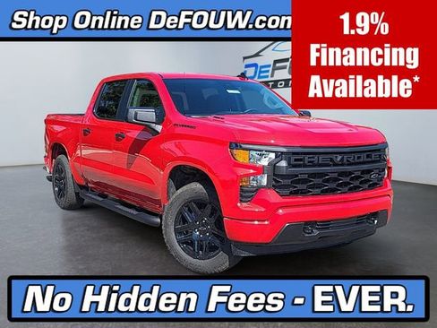 New 2026 Chevrolet Silverado 1500 Custom w/ Turbomax Blackout Package image 1